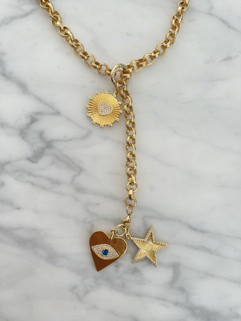 auguste 24k plated necklace