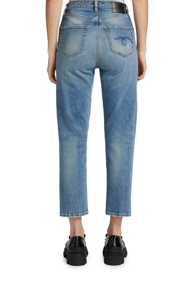 Shelly Slim Cropped blue Jeans