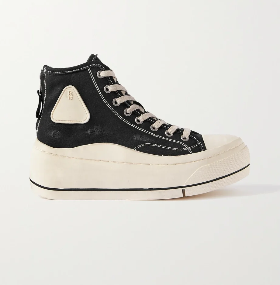 Kurt high-top r13 sneakers black